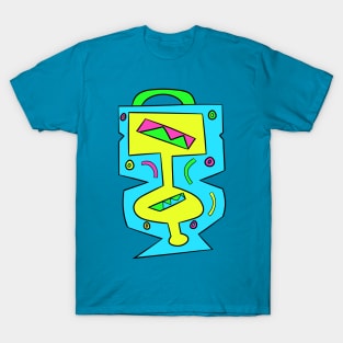 Tropical Suitcase Totem T-Shirt